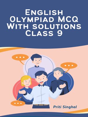 cover image of English Olympiad MCQ With Solutions Class 9